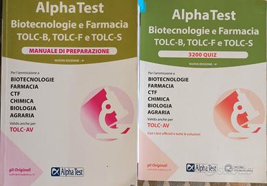 Alpha test Biotecnologie e Farmacia 