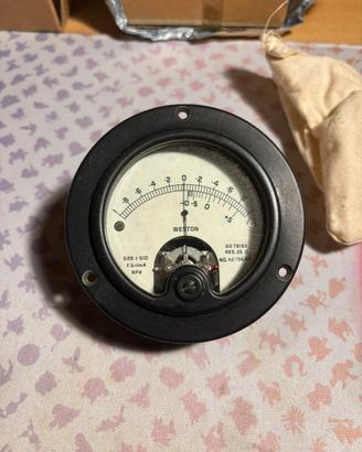 2 Milliamperometri Vintage: Weston (UK) & C.G.S.