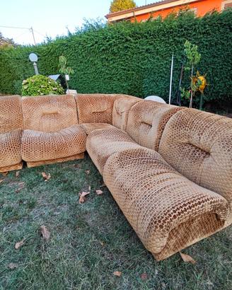 Divano vintage modulare