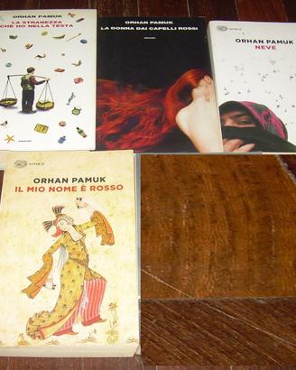 LOTTO 4 LIBRI ORHAN PAMUK EINAUDI 2015-2016