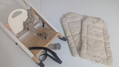 Stokke Handysitt, alzasedia da viaggio con 2 cusci