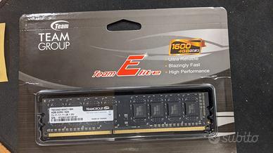 DDR3 4GB PC 1600 Team Group Elite CL11 retail 1x4G
