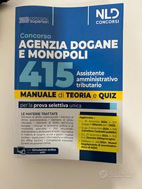 manuale per concorso agenzia delle dogane
