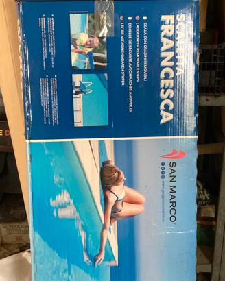 Scaletta per piscina da 122cm