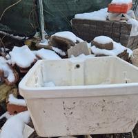 lavavo da esterno in ceramica 