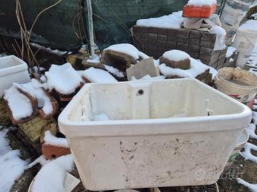 lavavo da esterno in ceramica 