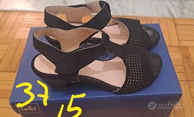 Sandali Caprice, n.37.5, neri. 