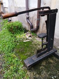 tappabottiglie in legno d'epoca