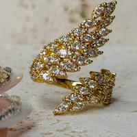 Anello " Albero incantato " con diamanti brillanti