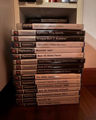 Lotto 16 giochi PlayStation 2 + 1 PS3 PAL ITA