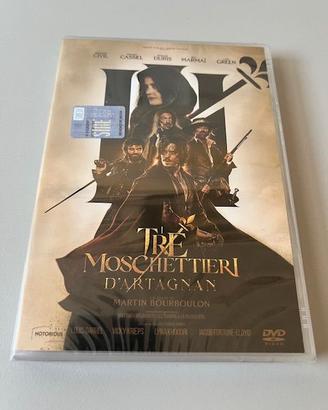 DVD I Tre Moschettieri D’Artagnan Originale Nuovo