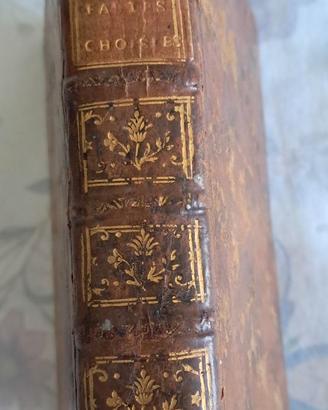 Libro antico 1765 - La Fontaine – Fables Choisies