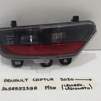 FARO FANALE RETRONEBBIA SX RENAULT Captur Serie 26