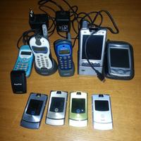 Cellulari vintage e recenti