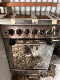Cucina a gas con forno Rex