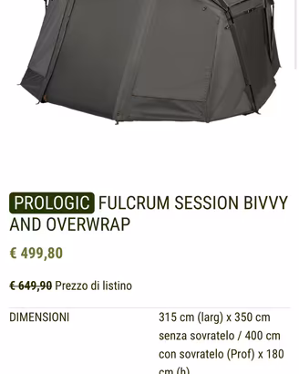 Tenda carpfishing Prologic