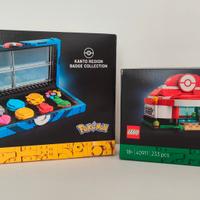 LEGO Pokémon Medaglie di Kanto e Mini-Center 