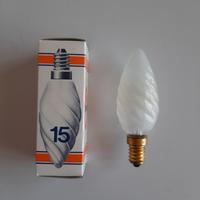 Lampadine torciglione smerigliata 15W,  1,5€ cad