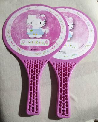 Racchette Beach Tennis Mare spiaggia Hello Kitty 