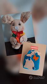 Coniglietto in feltro per uovo di Pasqua ved.descr