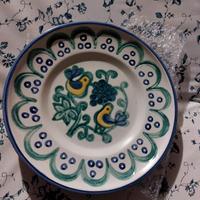 Piatto piano Thun decorato