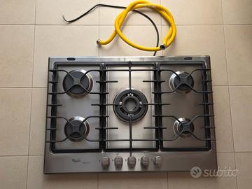 Piano cottura a gas Whirlpool AKT 780/IXL