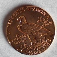 2 e 1/2  DOLLARI USA INDIANO ORO 1926 SPL