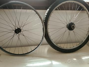 ruote 26"  bici MTB  mavic 221