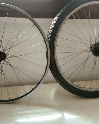 ruote 26"  bici MTB  mavic 221