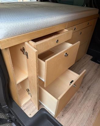 Arredi camper Renault Trafic, Fiat Talento e Opel