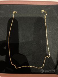 Collana stroili 18k