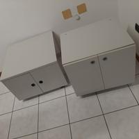 mobiletti bassi e cassettiera 