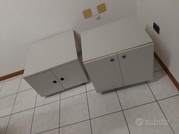 mobiletti bassi e cassettiera 