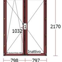 Portafinestra in PVC
