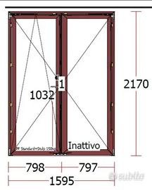 Portafinestra in PVC