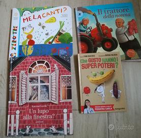 Libri bambini pediatra Carla, ed. Zerotre ecc