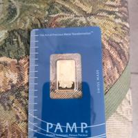 lingotto oro 2,5 grammi-NO POSTE ITALIANE -