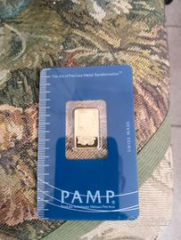 lingotto oro 2,5 grammi-NO POSTE ITALIANE -