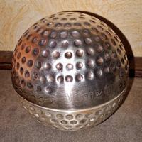 Sfera pallina da golf Allianz argento Sheffield.