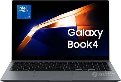 NUOVO SAMSUNG Galaxy Book4 15.6" i3 8GB 256GB SSD