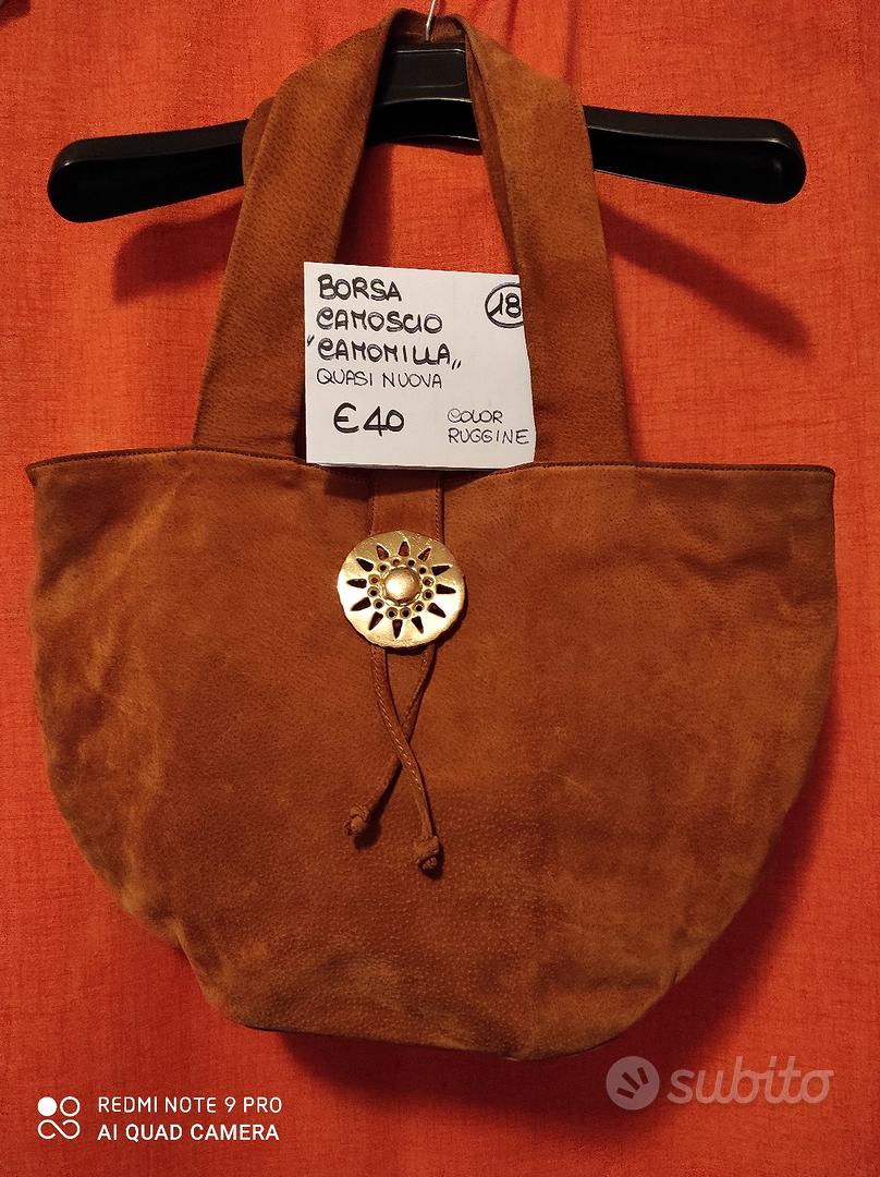 borsa coccinelle scamosciata Abbigliamento e Accessori In