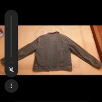 giacca jeans imbottito 