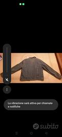 giacca jeans imbottito 