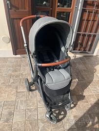 Passeggino Jane Muum+ovetto+base girevole+sacco