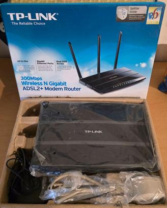 MODEM ROUTER TP-LINK TD-W8970 300MBPS WIRELESS N