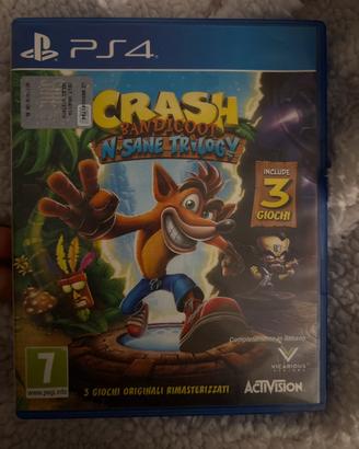 crash bandicoot PS4