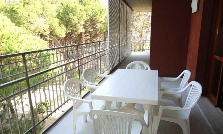 In zona tranquilla, vicina al mare ed alla pineta