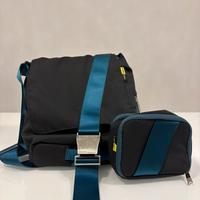 Zaino in tela con pochette