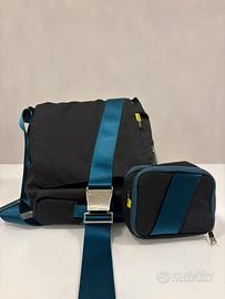 Zaino in tela con pochette