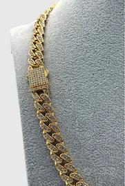 COLLANA IN ARGENTO 925 MAGLIA CUBANA!